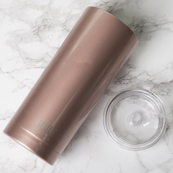 BUILT Rose Gold Travel Mug - 565ml