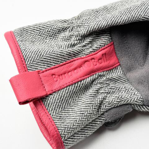 Burgon & Ball 'Love the Glove' Grey Tweed Gardening Gloves - 2 Sizes