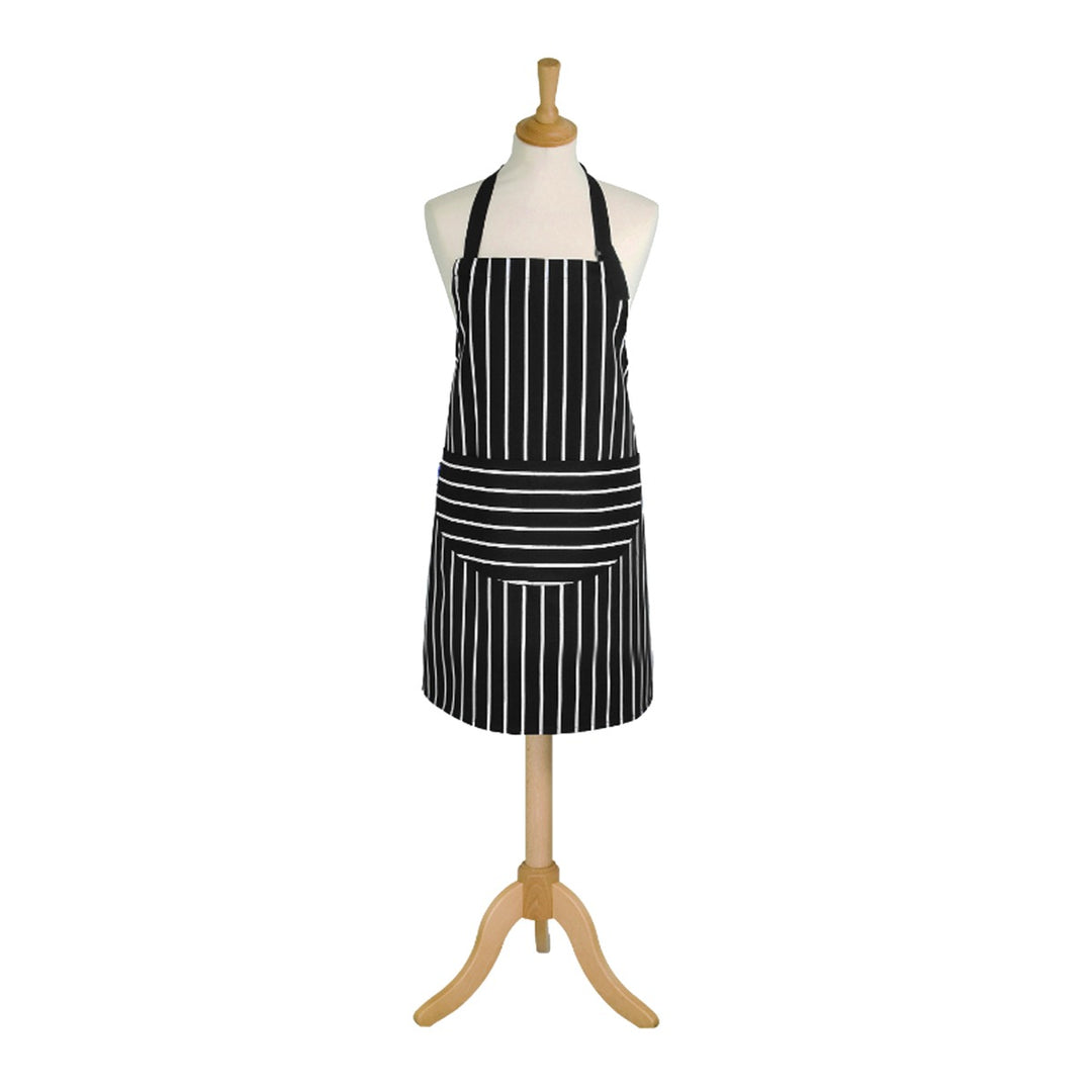 Dexam Butchers Stripe Slate Grey Apron - 2 Lengths