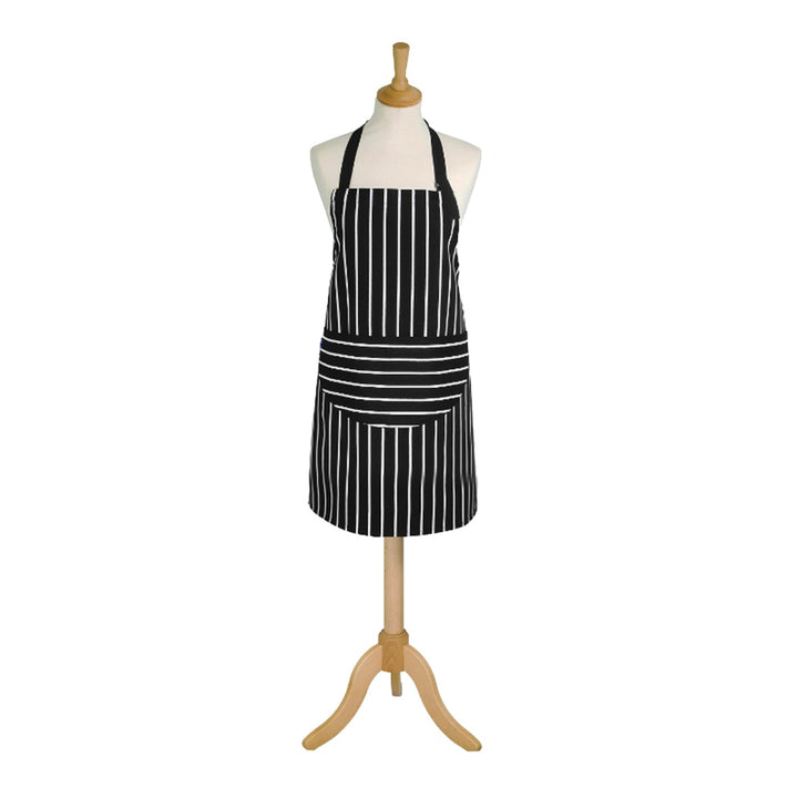 Dexam Butchers Stripe Slate Grey Apron - 2 Lengths