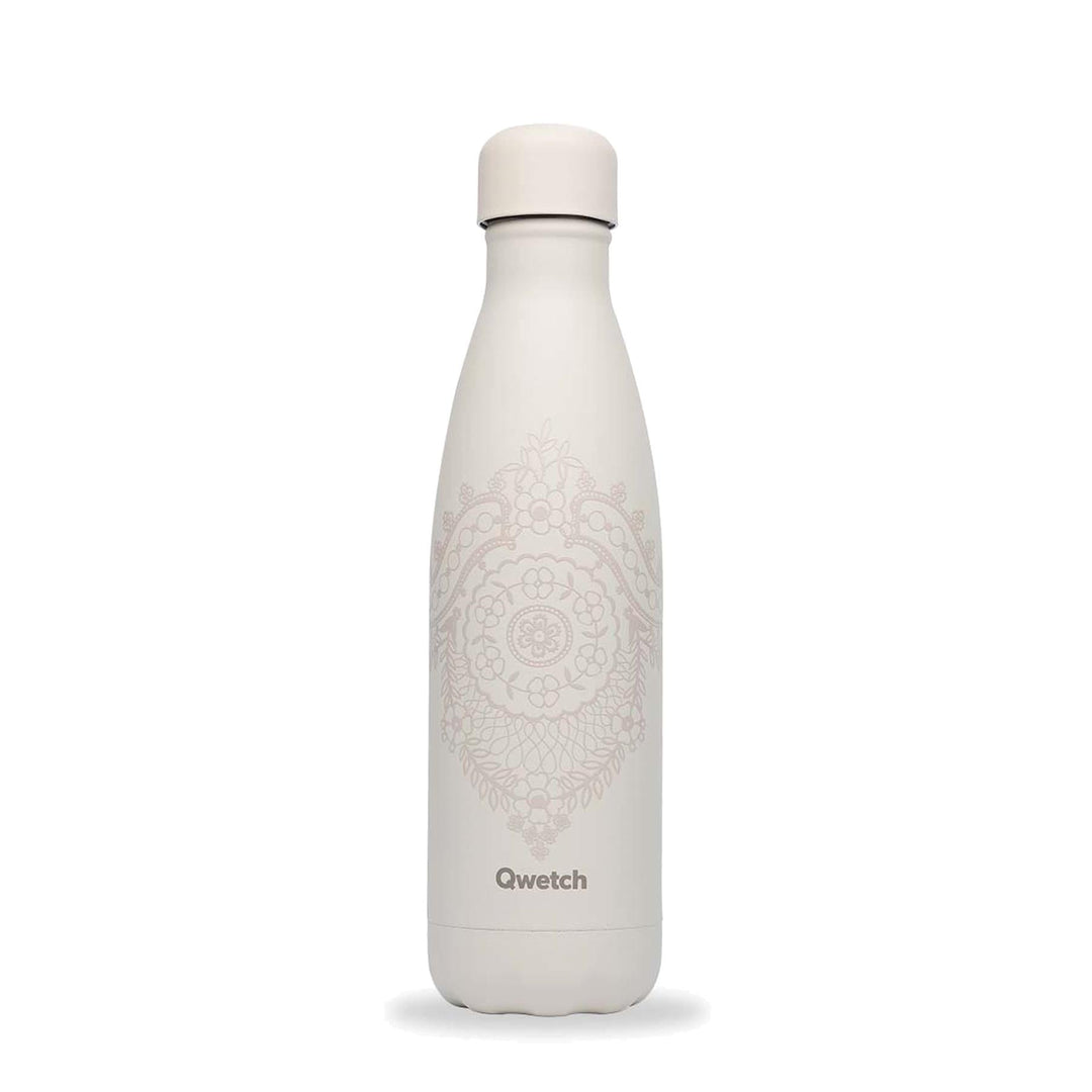 Qwetch Insulated Stainless Steel Bottle - Albertine Ivory - 500ml