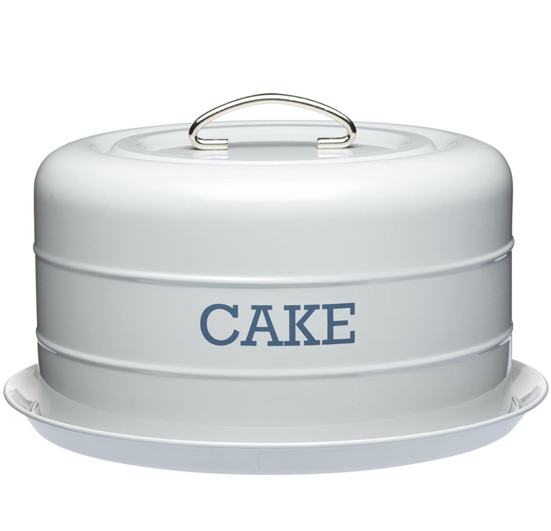 Living Nostalgia French Grey Dome Cake Tin