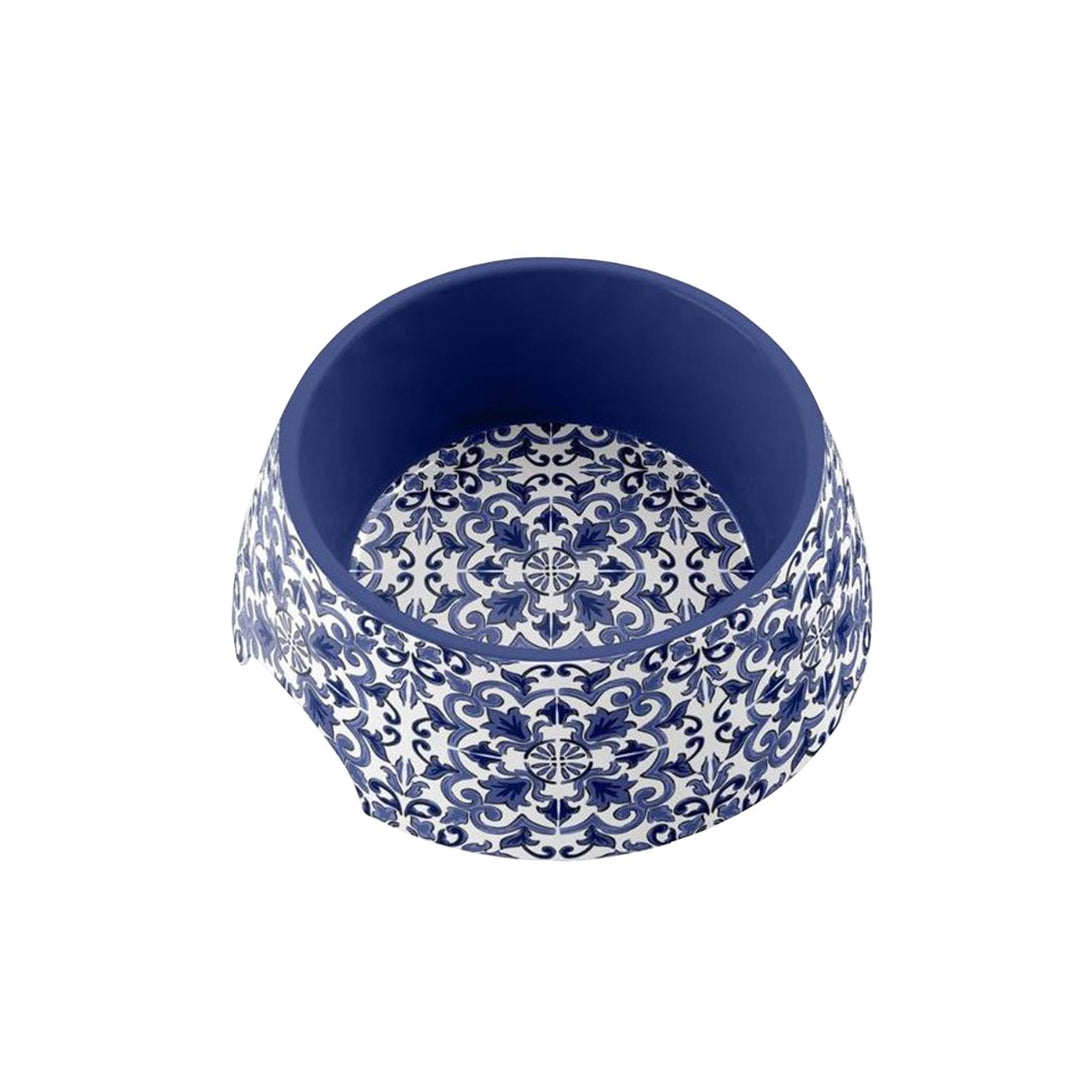 Canyon Clay Indigo Melamine Pet Bowl - Medium