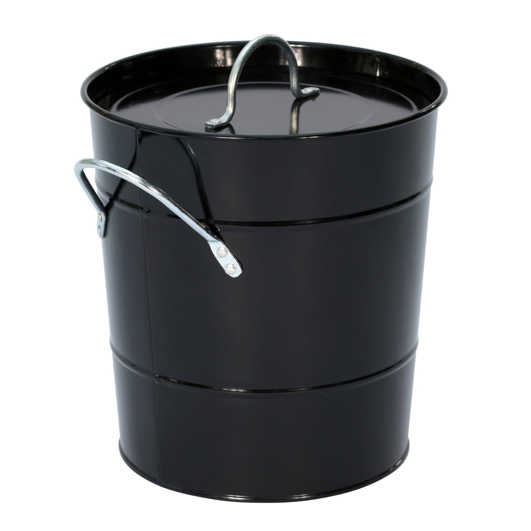 Metal Compost Pail - Black