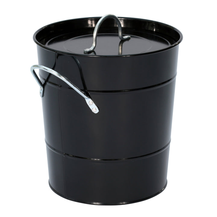 Metal Compost Pail - Black