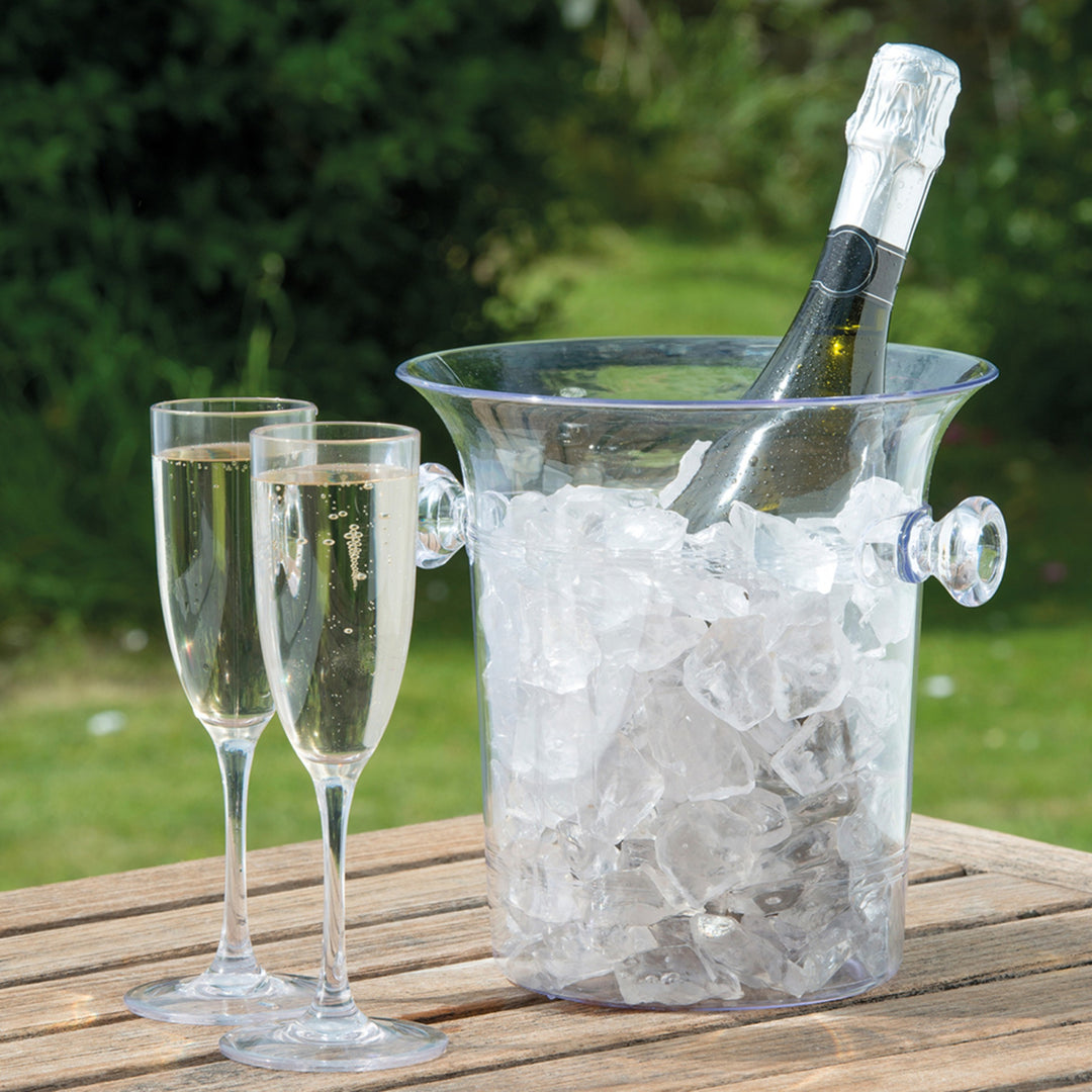 Epicurean Acrylic Champagne Bucket with Handles