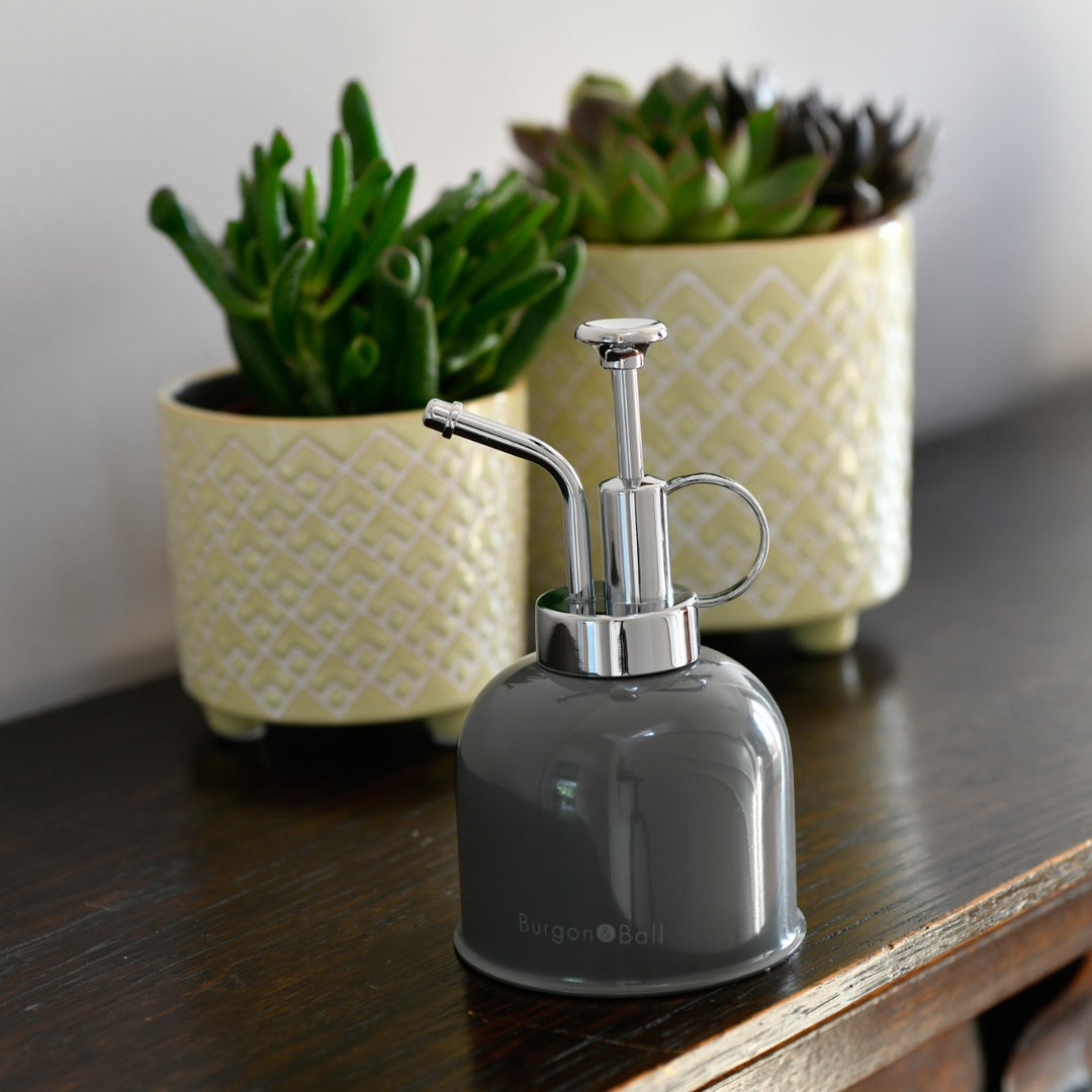 Burgon & Ball Indoor Plant Mister - Charcoal