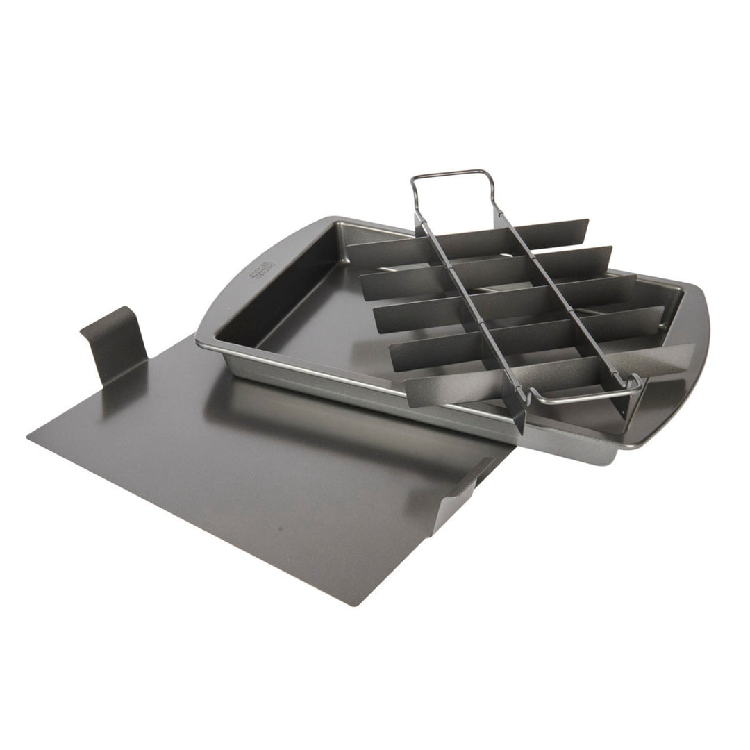 Chicago Metallic Three Piece Brownie Pan Set
