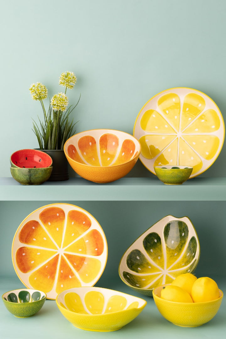 Typhoon World Foods Watermelon Ceramic Dipping Bowl