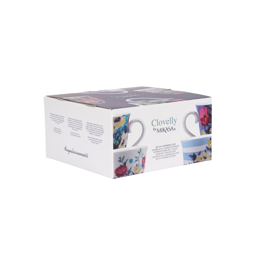 Mikasa Clovelly Porcelain Espresso Cups