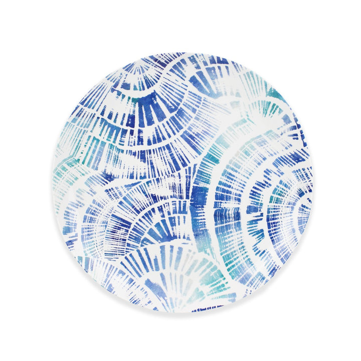 Coastal Melamine Dinnerware Set with Tumblers