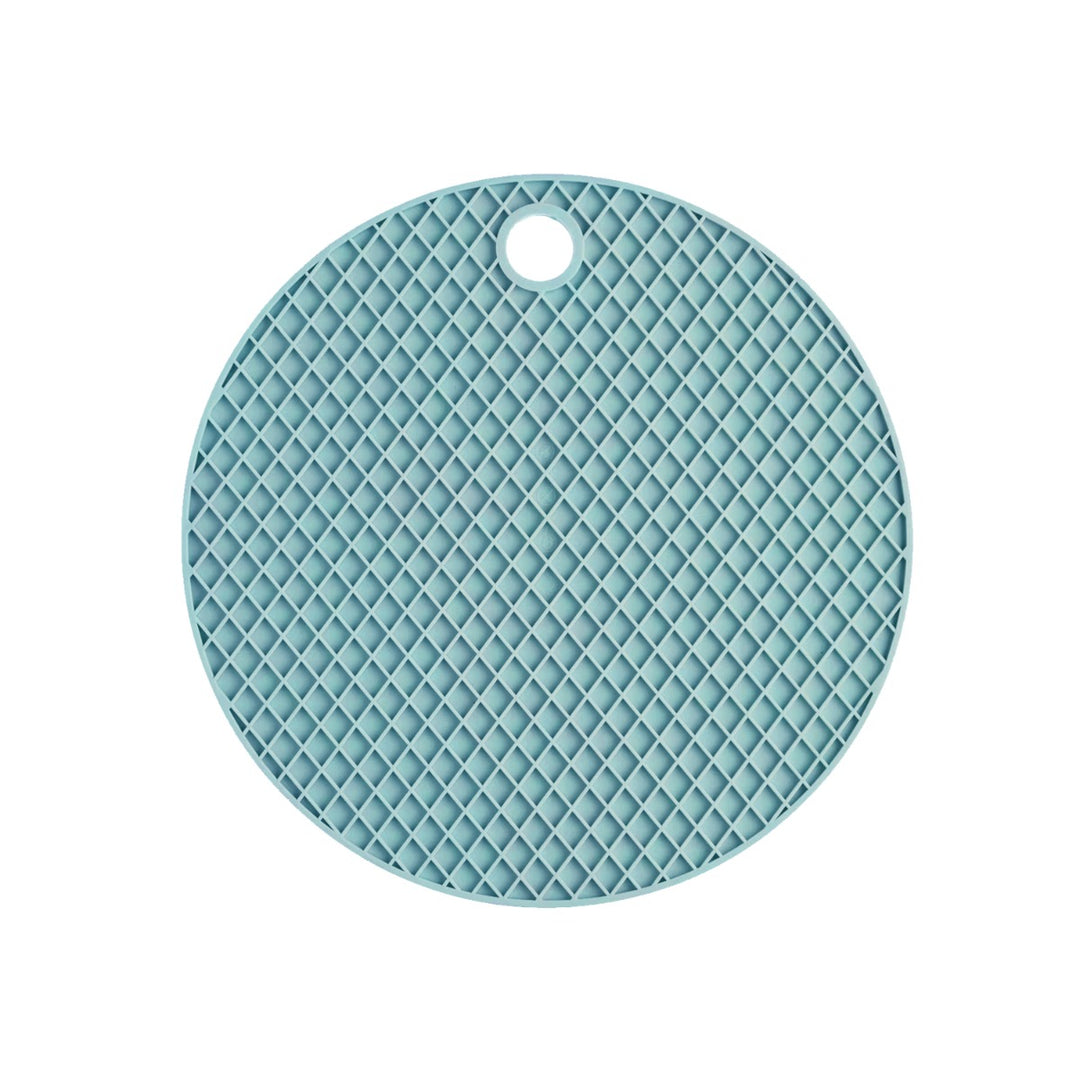 Colourworks Silicone Round Trivet - Blue