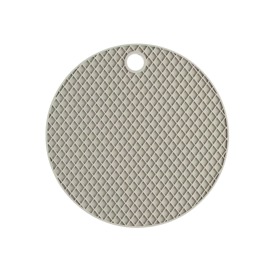 Colourworks Silicone Round Trivet - Grey 