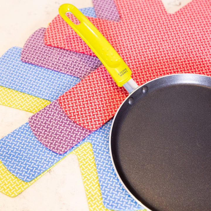 Colourworks Non-Slip Pan Protector Set
