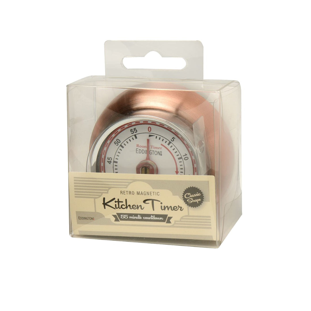 Eddingtons Retro Magnetic Timer - Copper