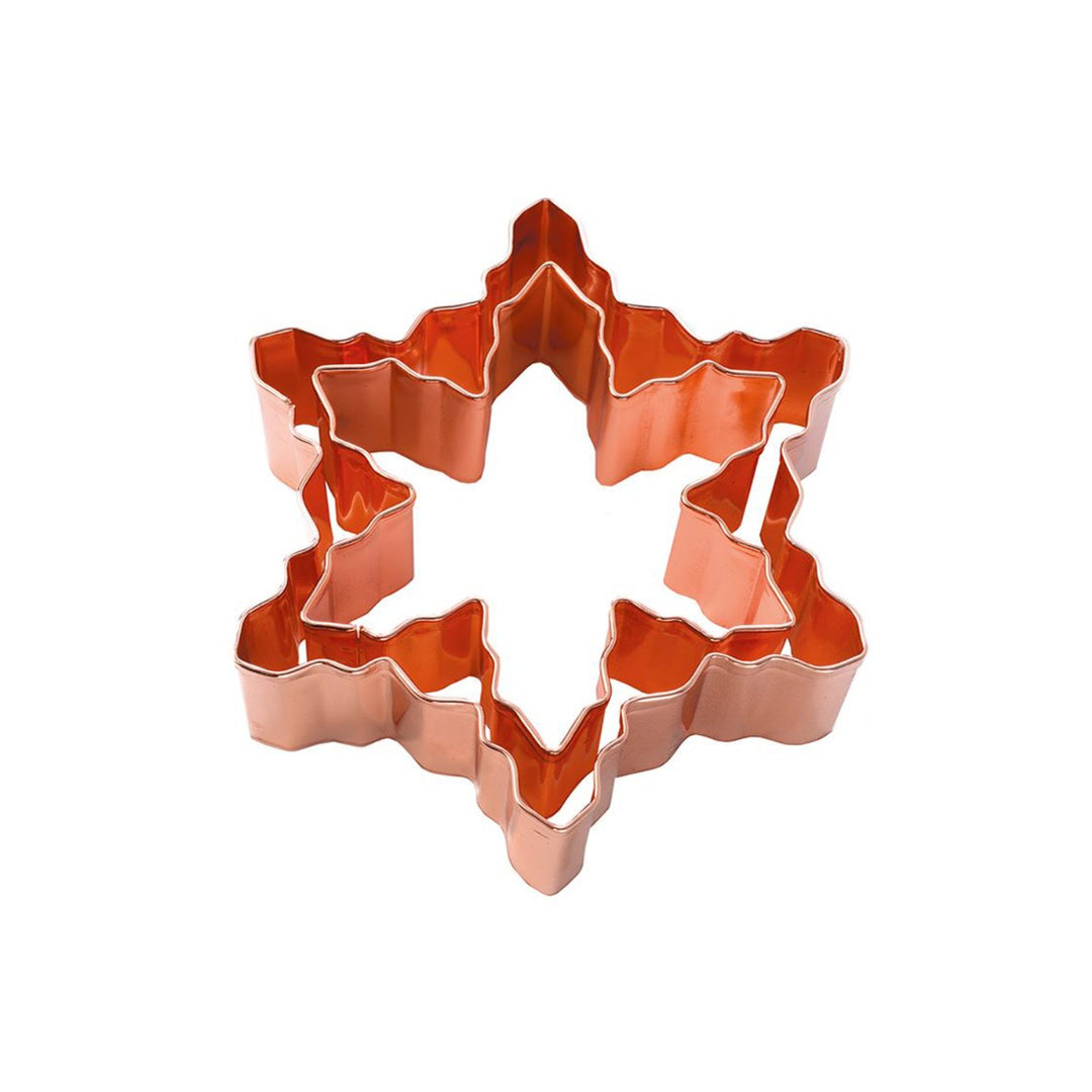 Eddingtons Copper Snowflake Cookie Cutter Set