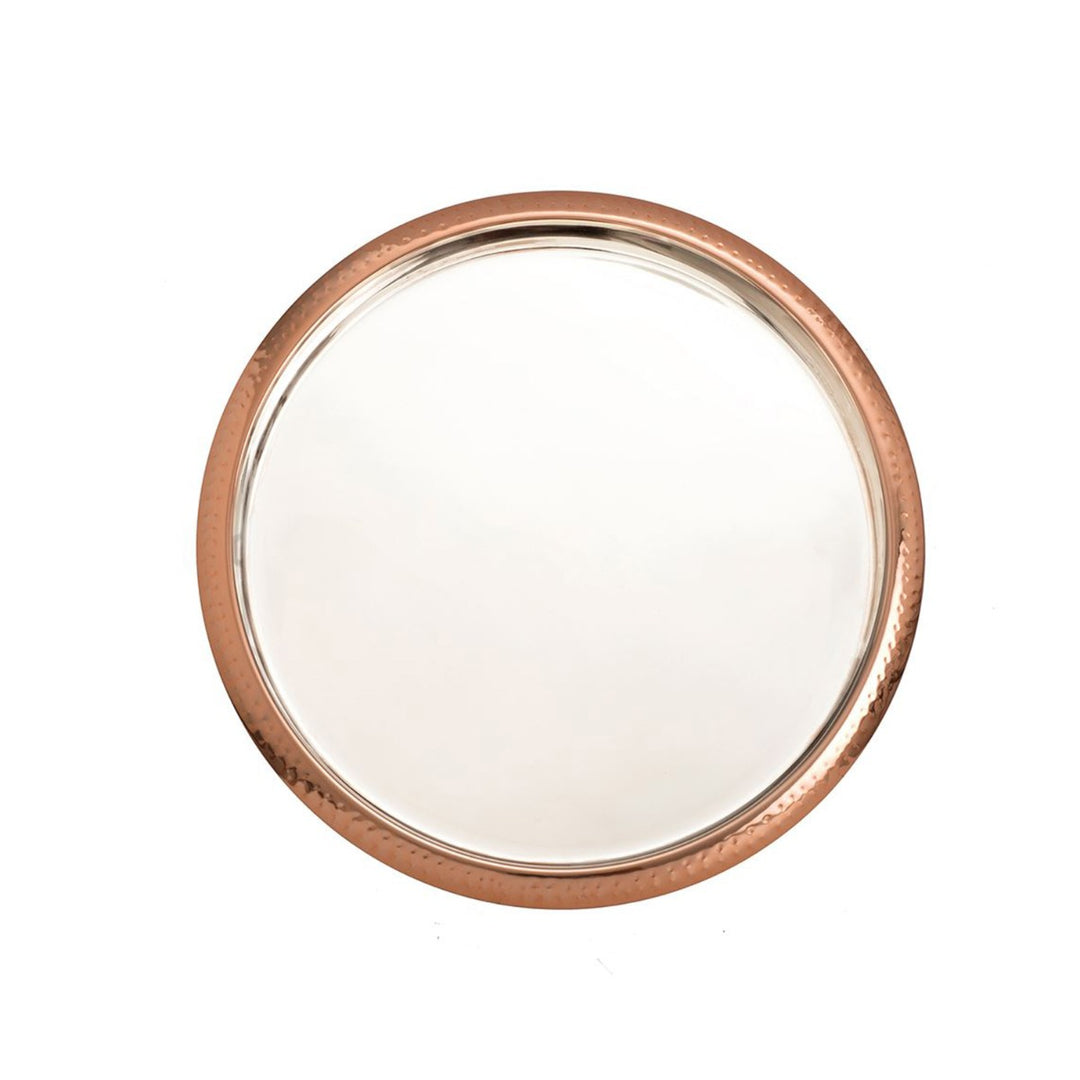 Epicurean Copper Hammered Serving Tray