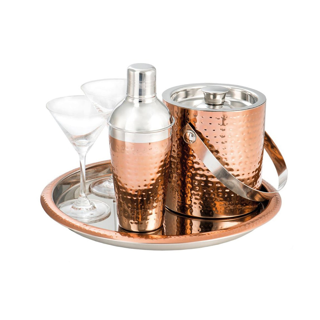 Epicurean Copper Hammered Serving Tray