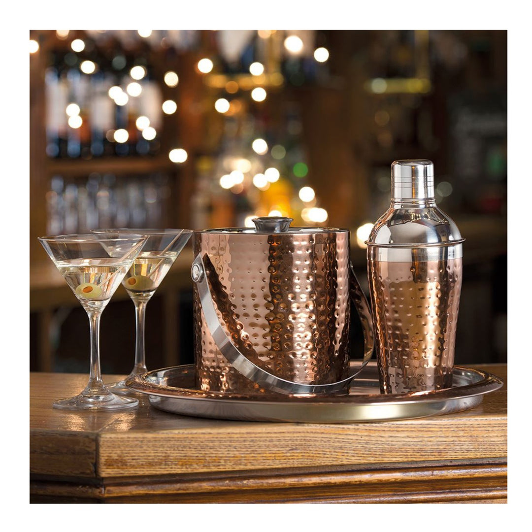 Epicurean Copper Hammered Serving Tray