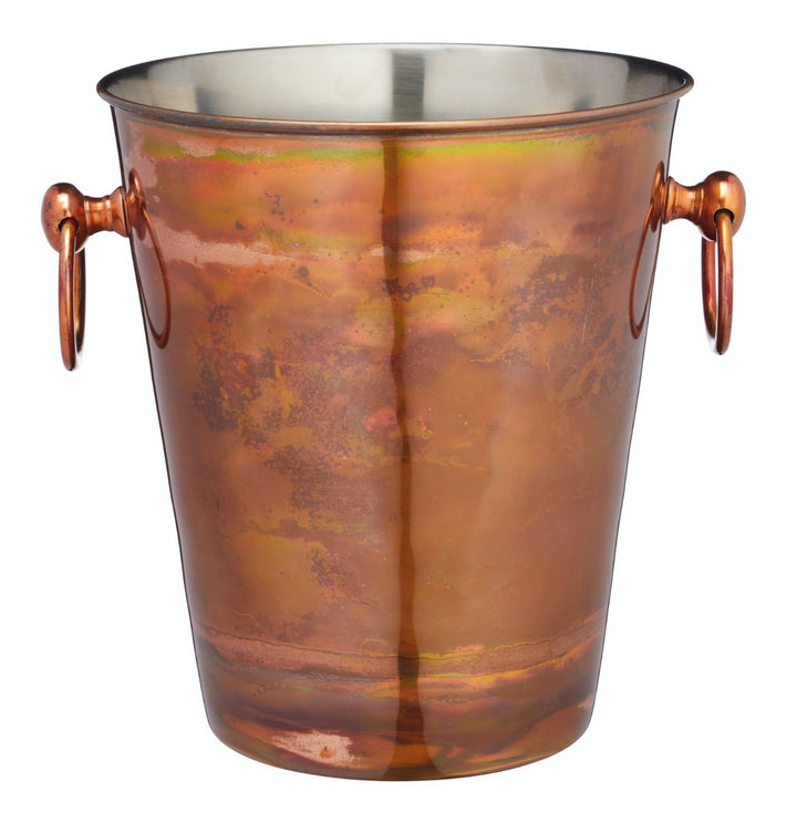 BarCraft Iridescent Copper Champagne Bucket