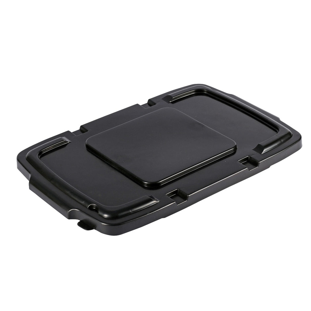 Coral Black Recycling Box Lid
