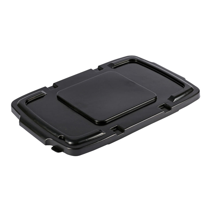 Coral Black Recycling Box Lid