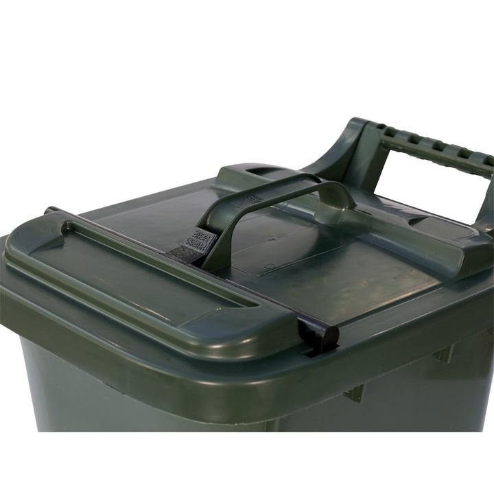 Green Large Kerbside Compost Caddy with Locking Lid - 23L