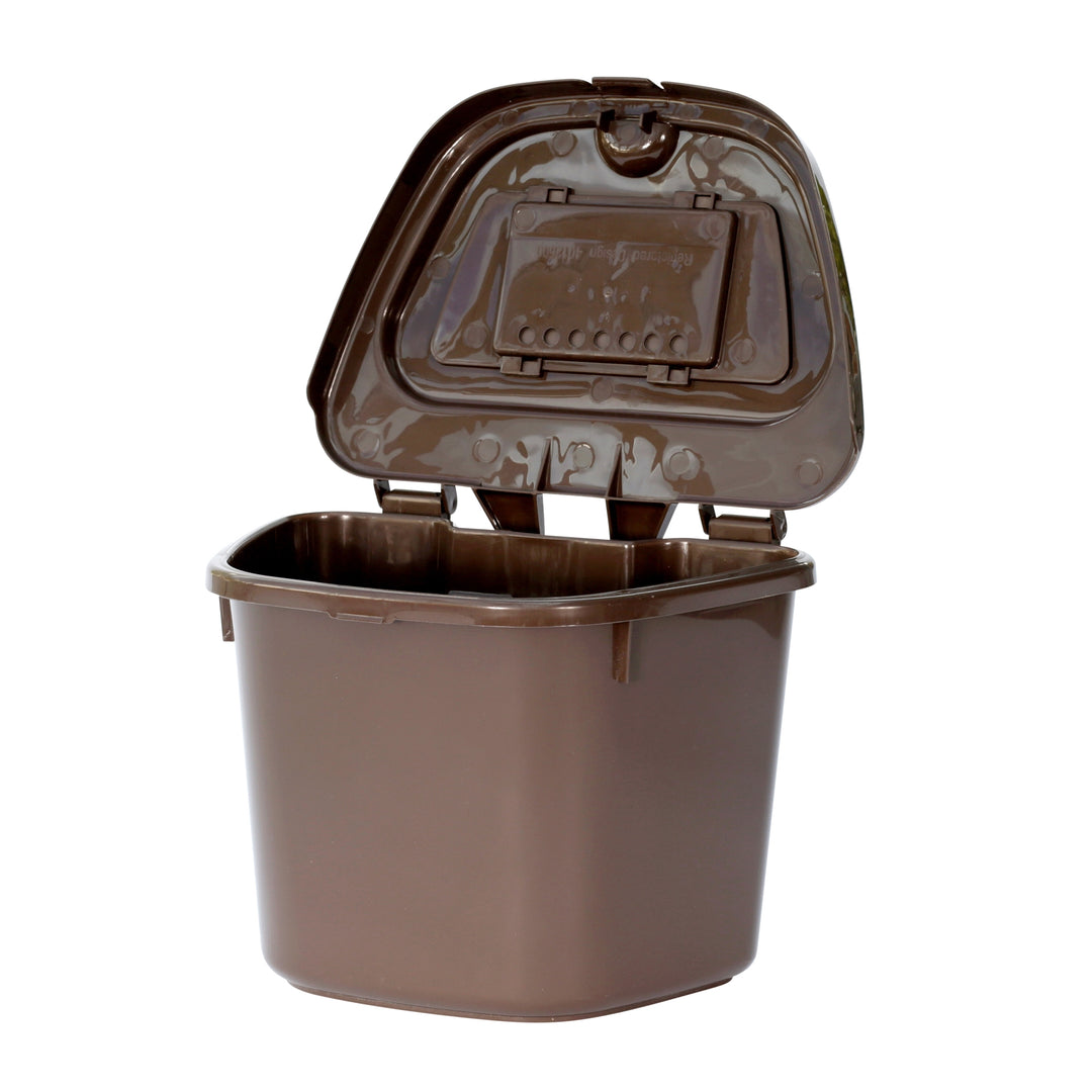 Brown Vented Kitchen Caddy - 5L Size
