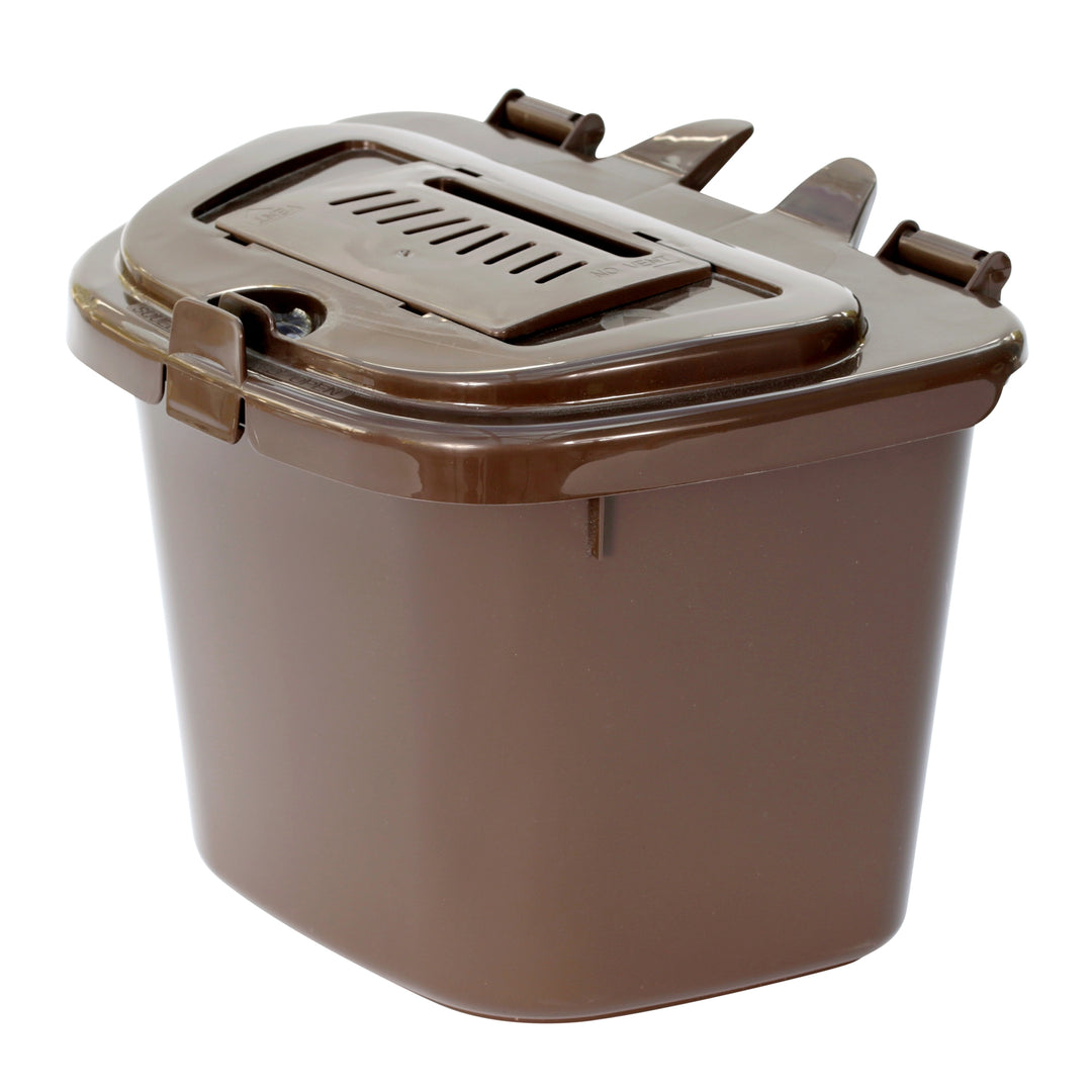 Brown Vented Kitchen Caddy - 5L Size