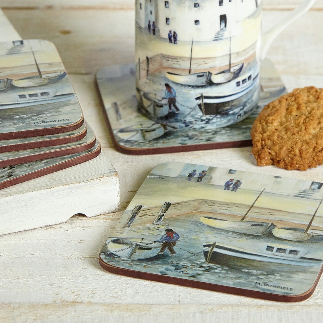 Creative Tops Cornish Harbour Coasters