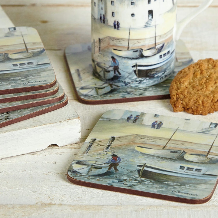 Creative Tops Cornish Harbour Coasters