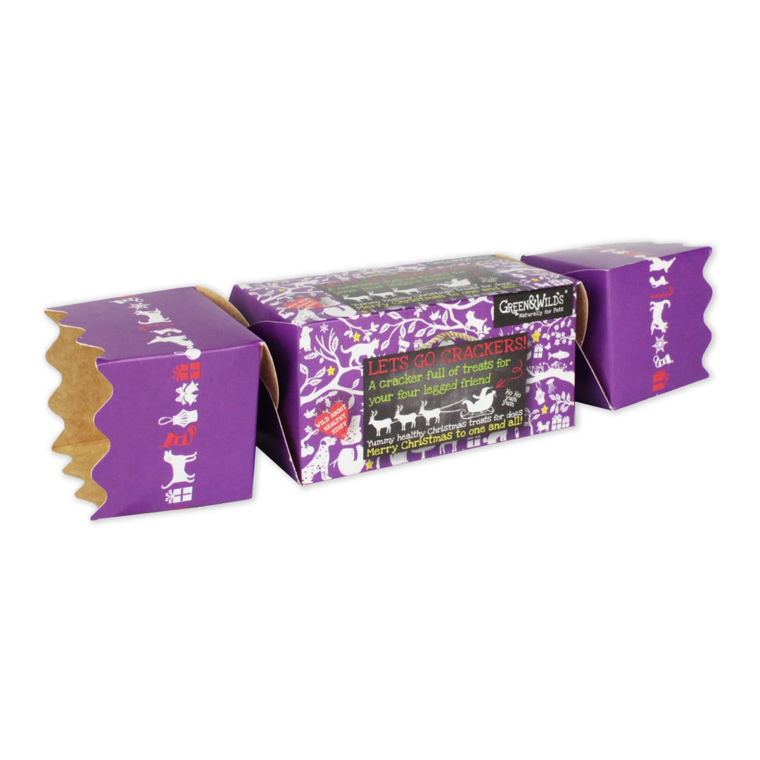 Green & Wilds Eco Dog Treats - Christmas Cracker