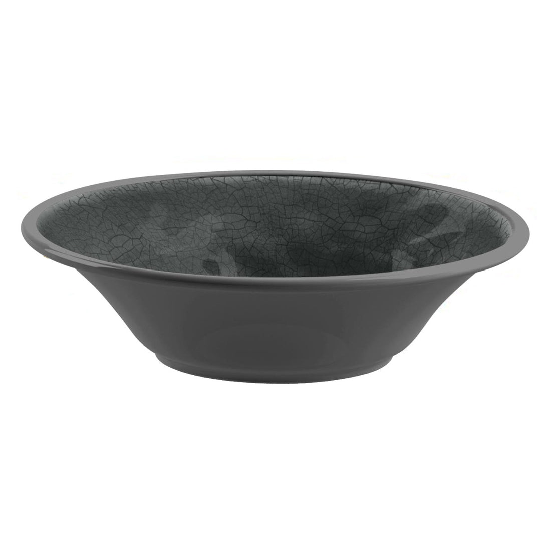 Crackle Grey Melamine Dinnerware Set