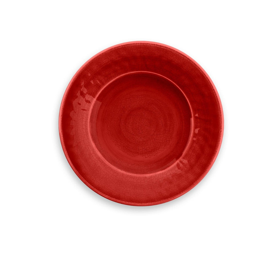 Crackle Red Melamine Side Plates
