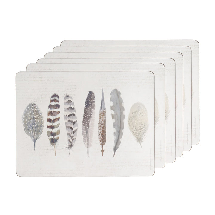 Creative Tops Feathers Placemats