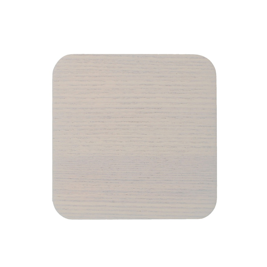 Creative Tops Grey Natural Wood Veneer Coasters