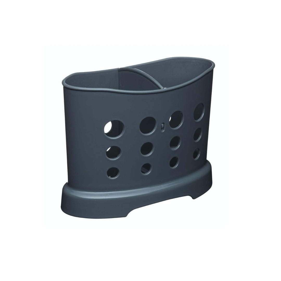 KitchenCraft Dark Grey Cutlery Drainer