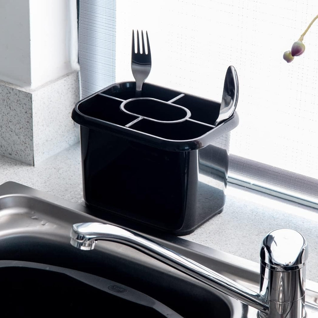 Addis Classic Black Cutlery Drainer