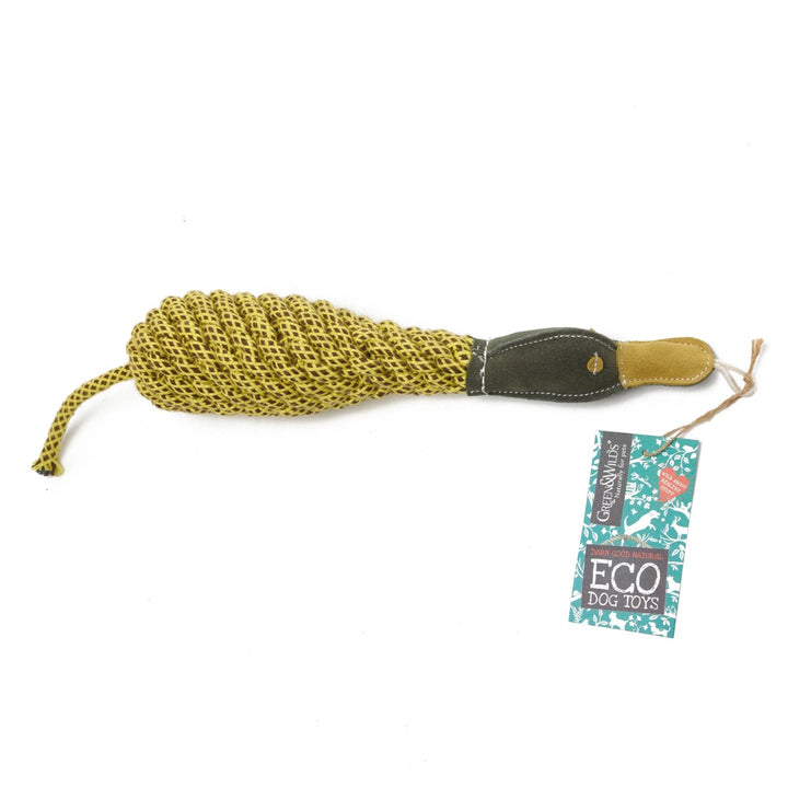Green & Wilds Eco Dog Toy - Delilah the Duckess