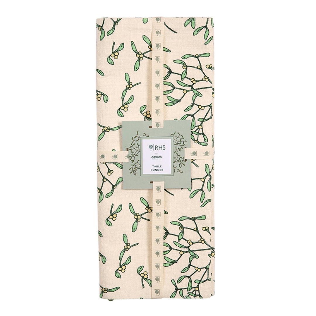 Dexam RHS Ivory Mistletoe Table Runner