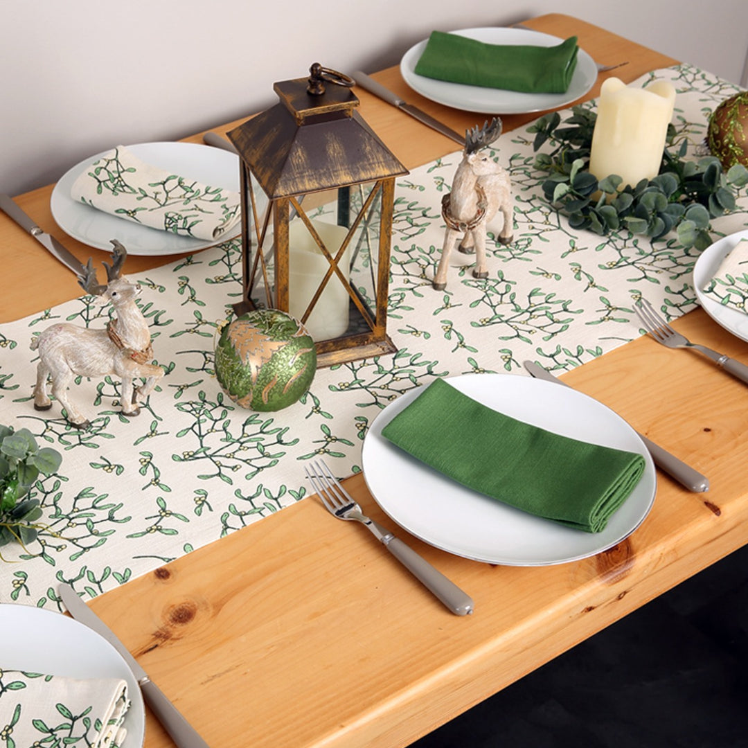 Dexam RHS Ivory Mistletoe Table Runner