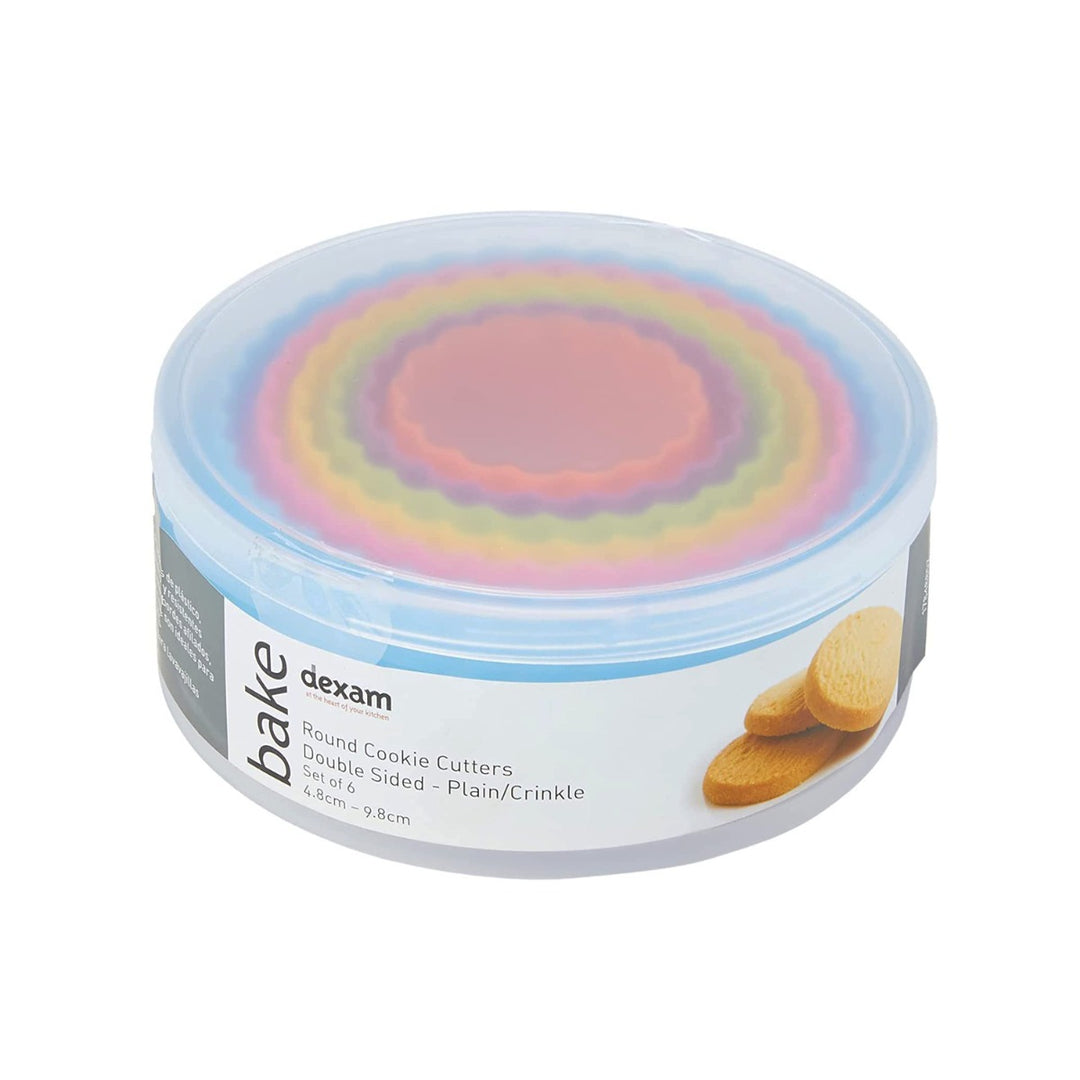 Dexam Round Double Sided Cookie Cutters Set