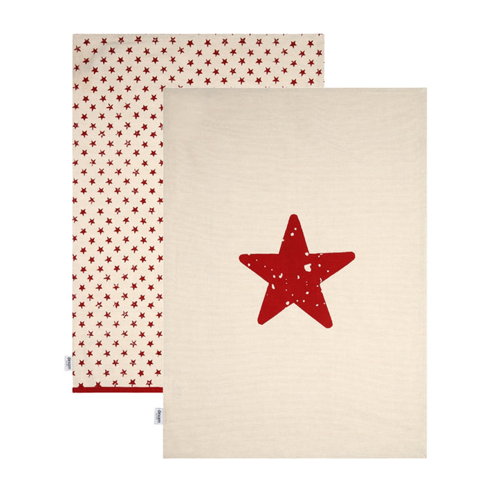 Dexam Star Tea Towels Set