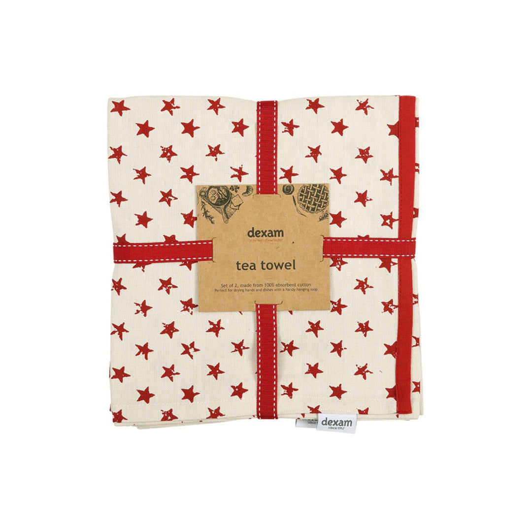 Dexam Star Tea Towels Set