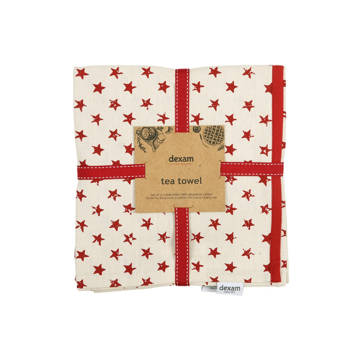 Dexam Star Tea Towels Set