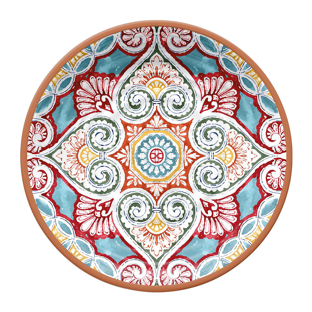 Rio Corte Melamine Dinner & Side Plate Set