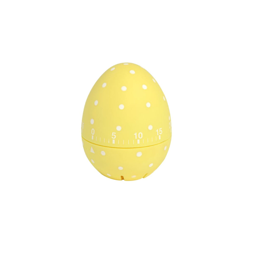 Eddingtons Soft Touch Dotty Egg Timer - Yellow