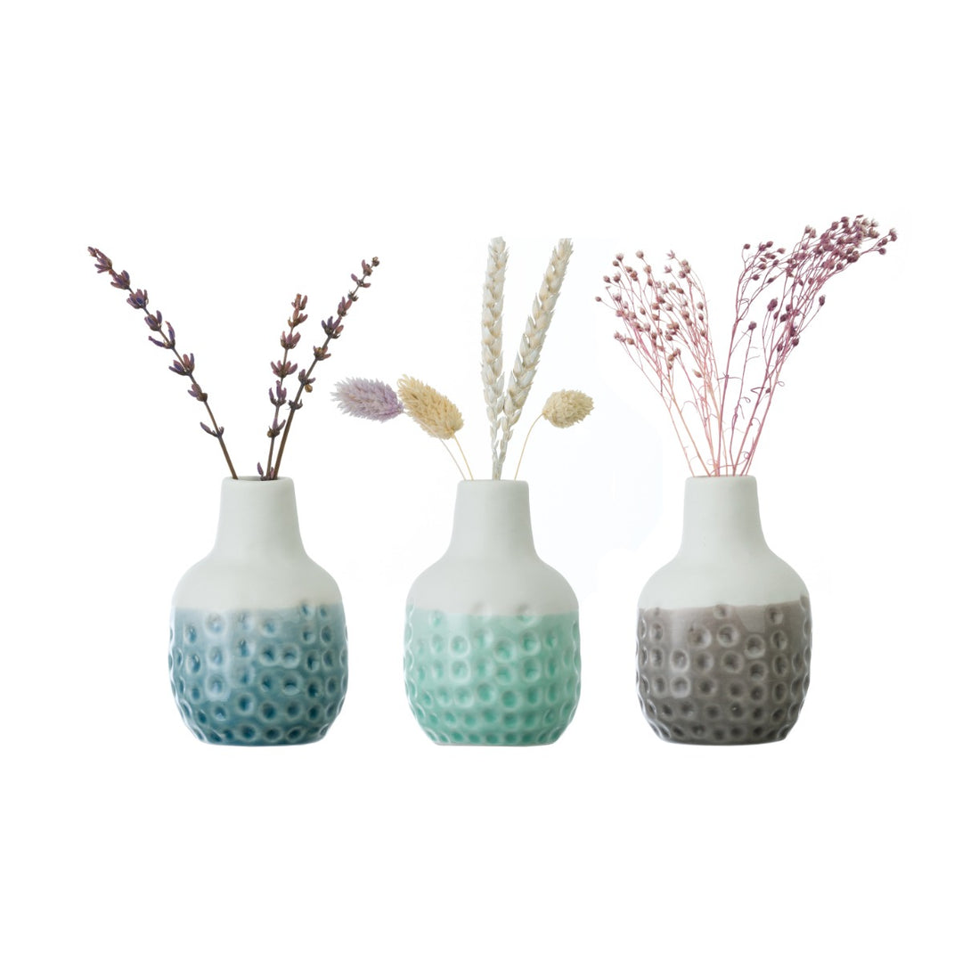 Burgon & Ball Dotty Mini Vases Set