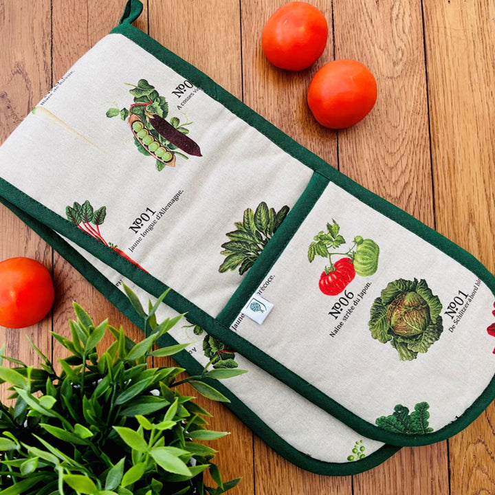 Dexam RHS Benary Vegetables Double Oven Glove