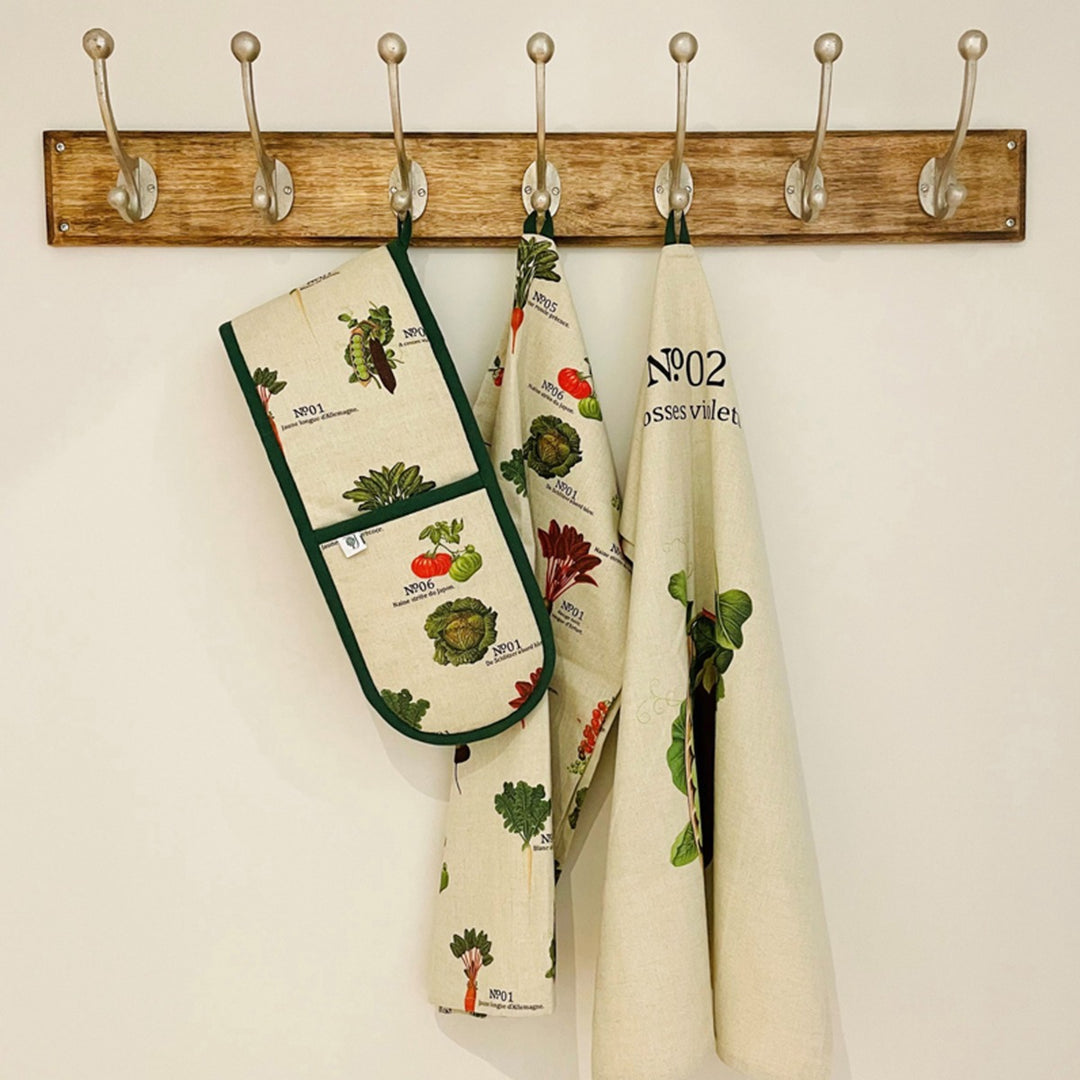 Dexam RHS Benary Vegetables Tea Towels Set